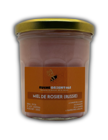 miel rose de russie